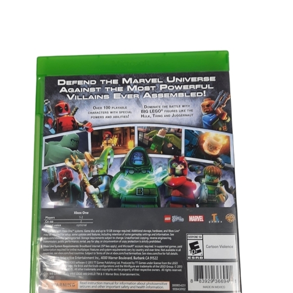 Xbox One Lego Marvel Super Heros Video Game - Picture 2 of 6